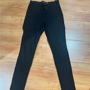 Ralph Lauren Black Label Stretch Legging Ankle Pants - Black